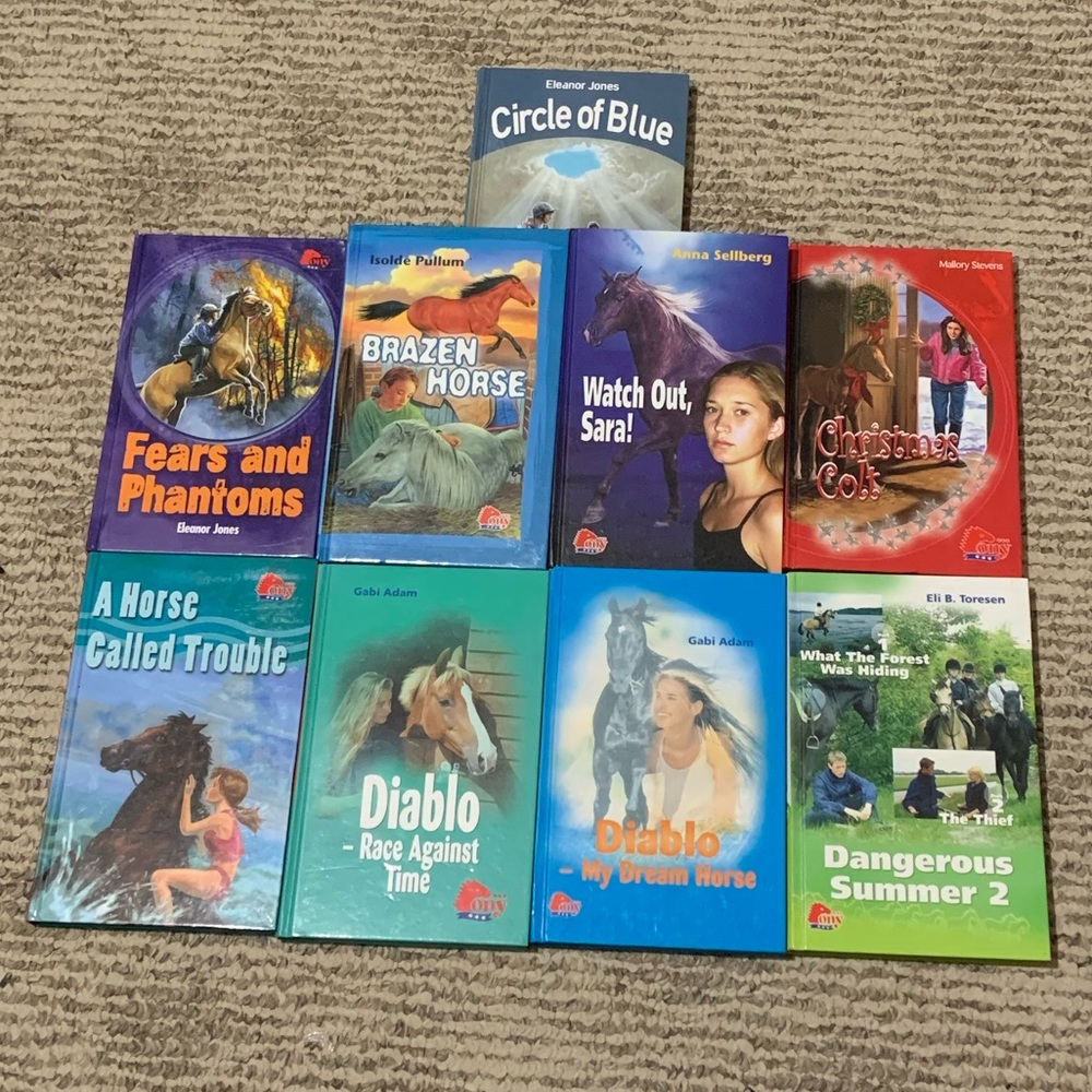 Pony- Set of 9 Chapter Books